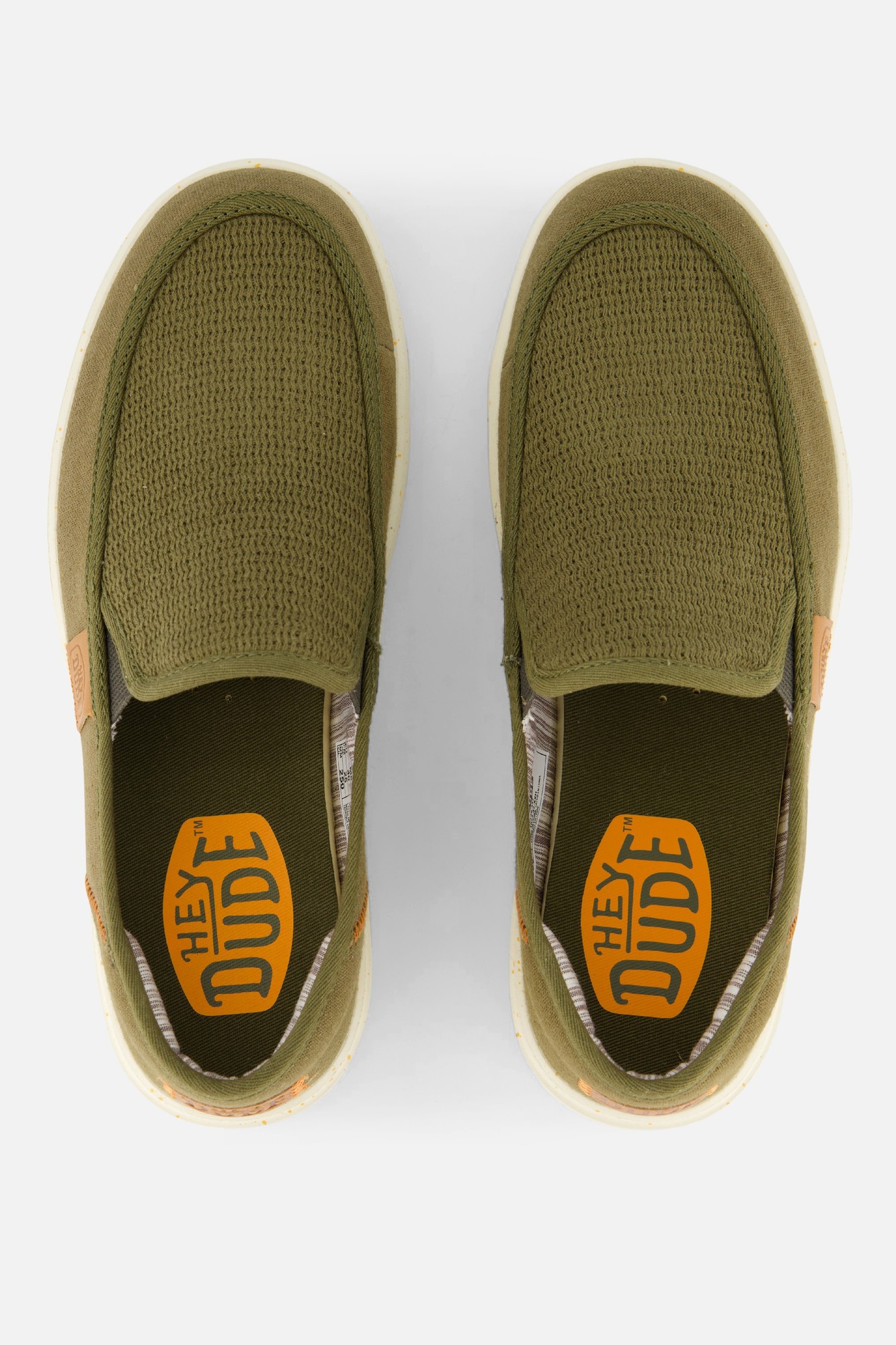 HEYDUDE Men's Sunapee Coastline Shoe in Olive - image 3