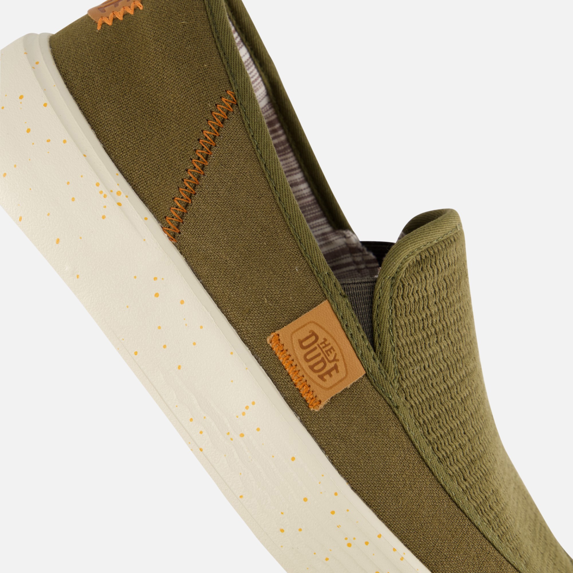 HEYDUDE Men's Sunapee Coastline Shoe in Olive - image 5