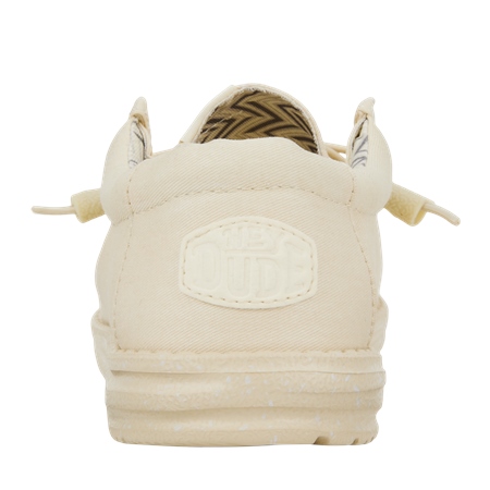 HEYDUDE Men's Wally Canvas Shoe in Stone White - image 2