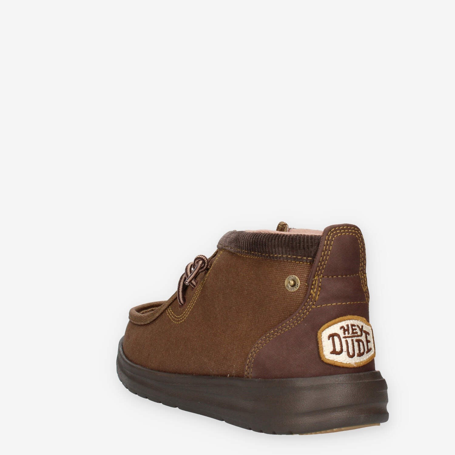 HEYDUDE Men's Wally Mid GripR Boots in Dark Brown - image 2