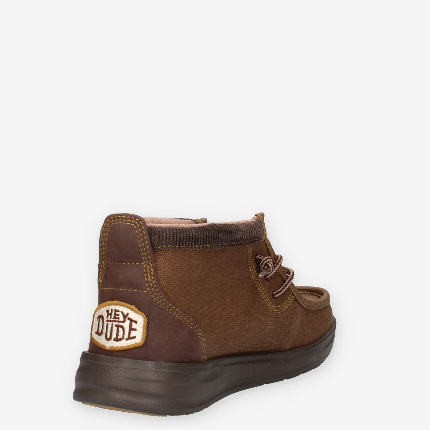 HEYDUDE Men's Wally Mid GripR Boots in Dark Brown - image 3