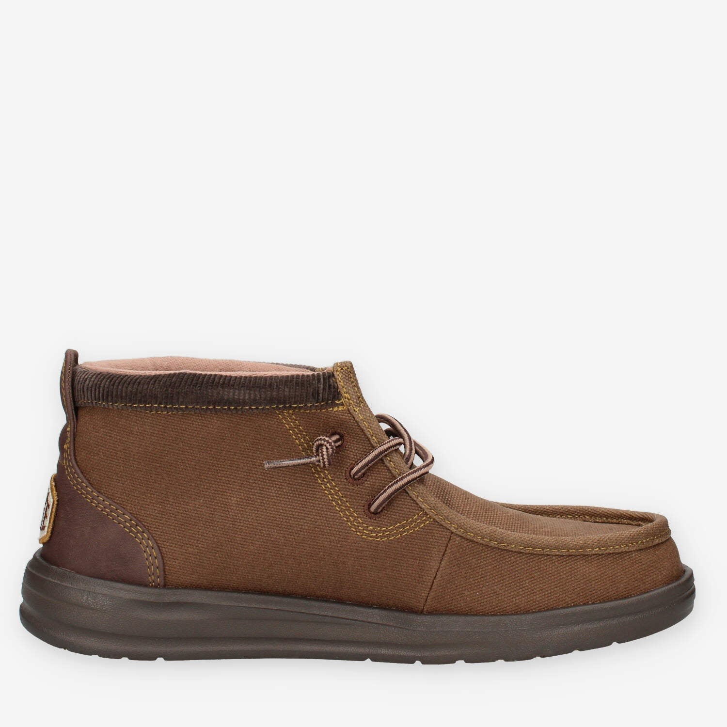 HEYDUDE Men's Wally Mid GripR Boots in Dark Brown - image 4