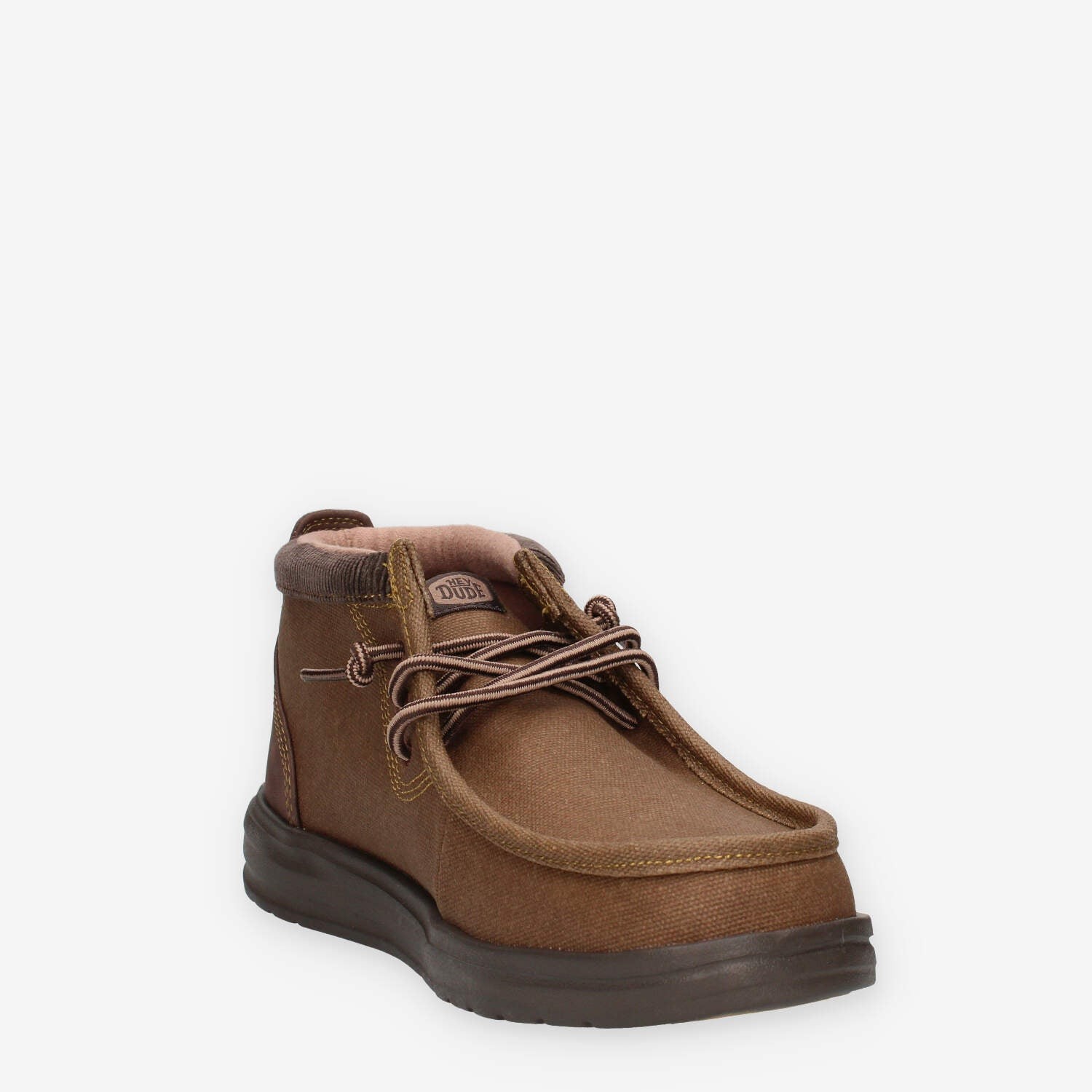 HEYDUDE Men's Wally Mid GripR Boots in Dark Brown - image 5