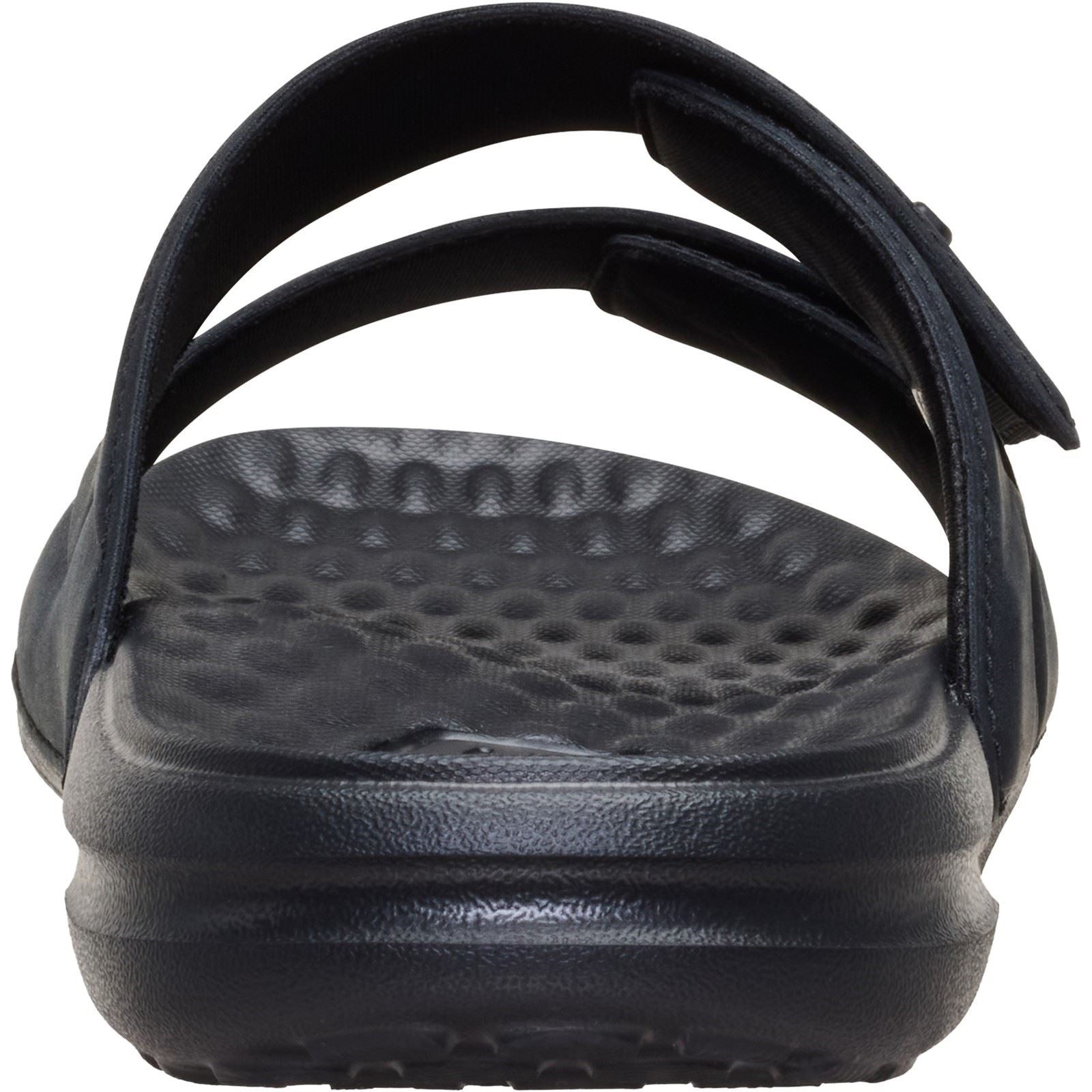 HEYDUDE Wave 2 Strap Polyurethane Men's Black/Black Sandals - image 2