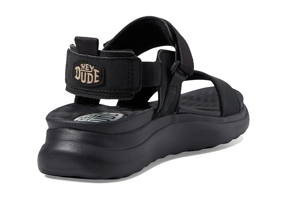 HEYDUDE Women's Collins Mono Sport Sandal in Black/Black - image 4