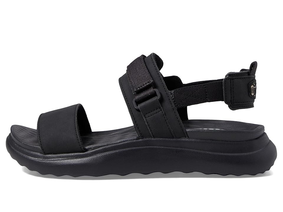 HEYDUDE Women's Collins Mono Sport Sandal in Black/Black - image 5