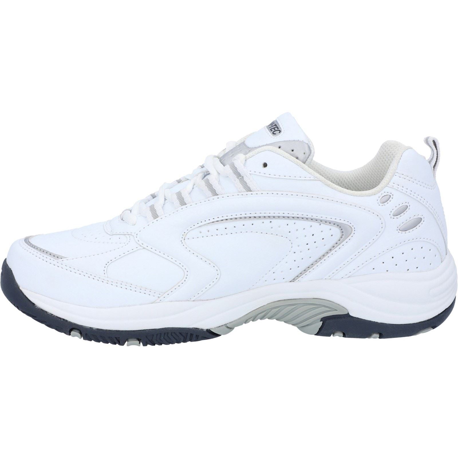Hi-Tec Blast Lite Wide Polyurethane Men's White Trainers - image 4