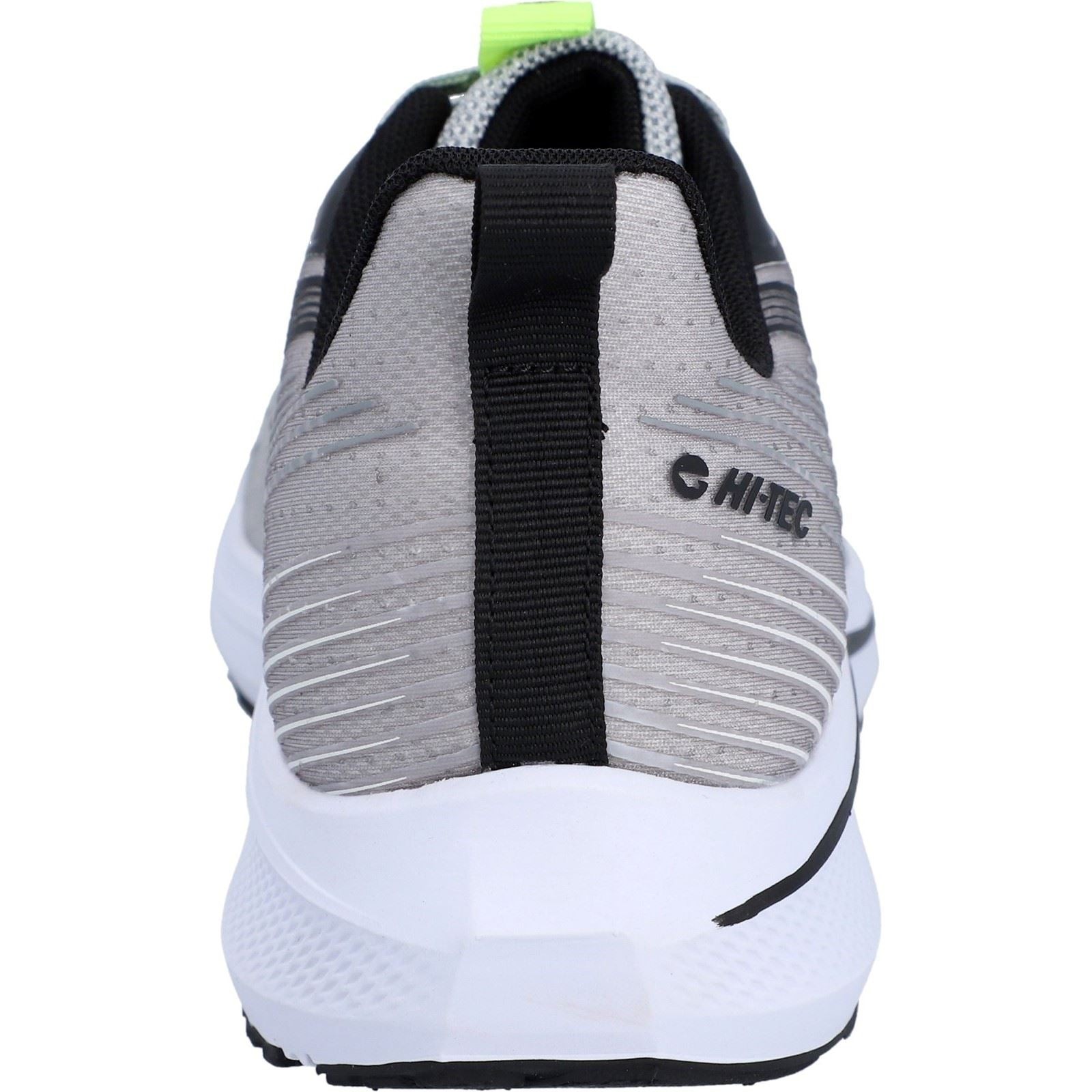 Hi-Tec Santorini Polyester Men's Cool Grey/Black/Acid Lime Trainers - image 2