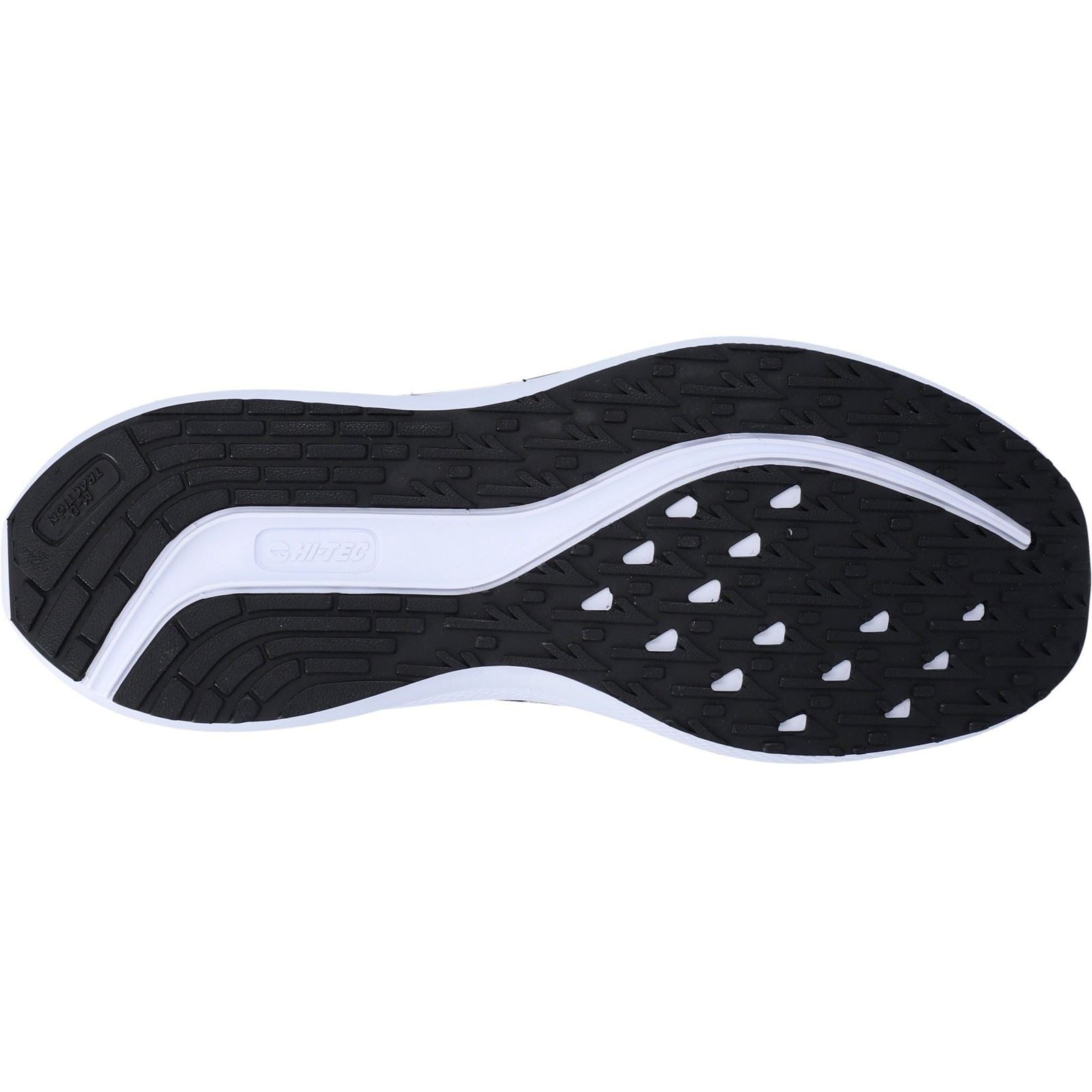 Hi-Tec Santorini Polyester Men's Cool Grey/Black/Acid Lime Trainers - image 4
