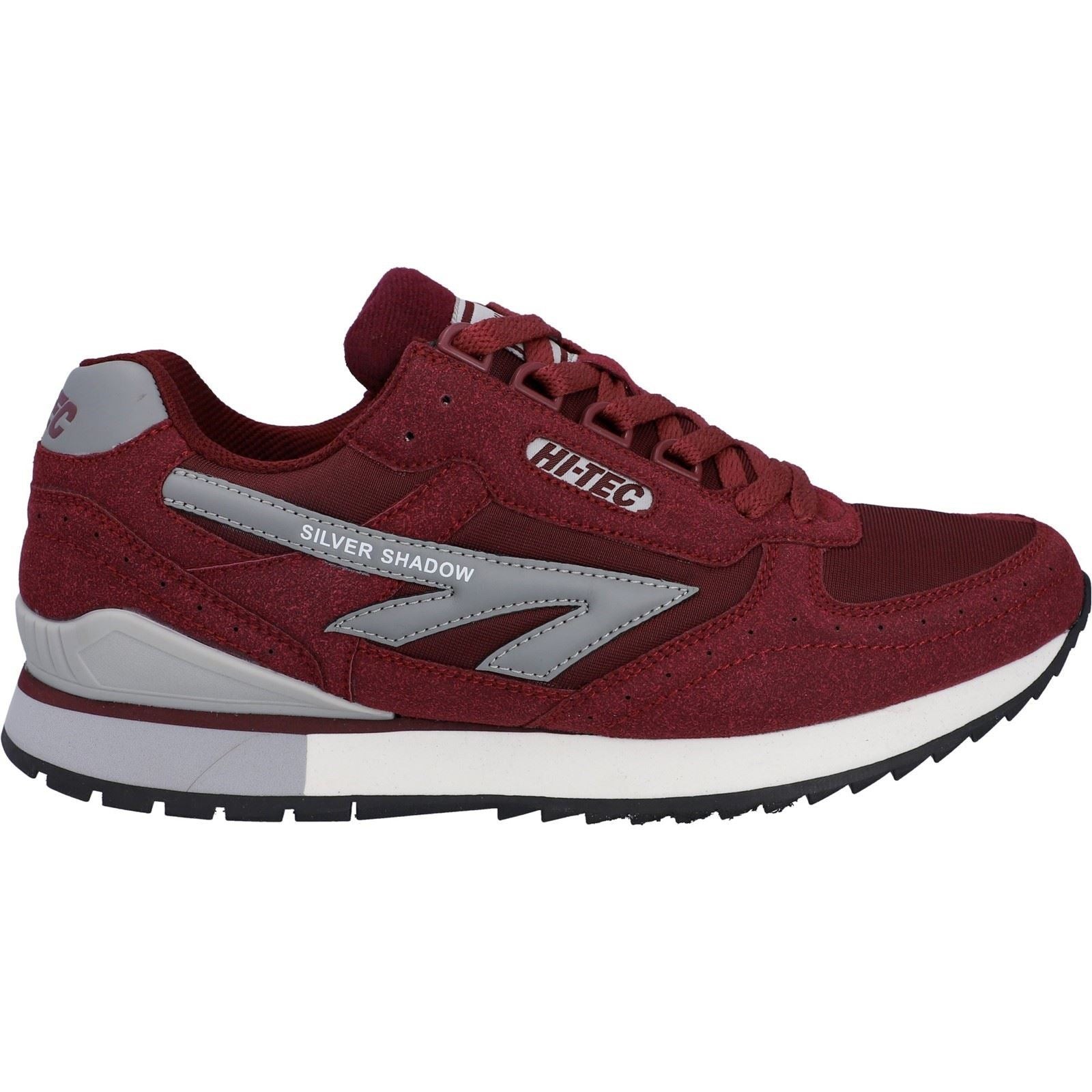 Hi-Tec Silver Shadow PU Suede/Polyester Men's Cherry Lace-Up Shoes - image 5