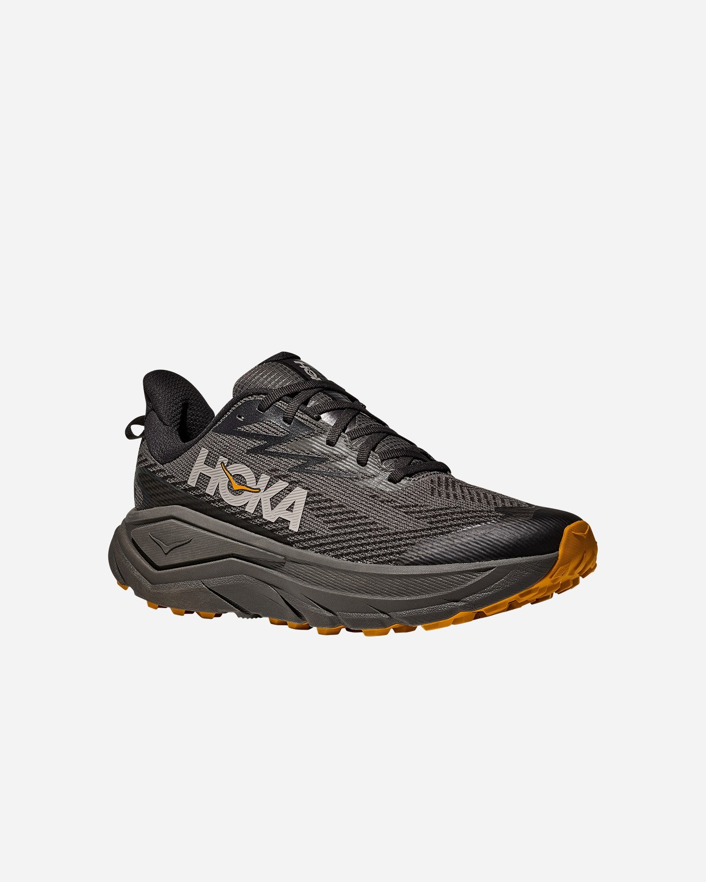 Hoka Challenger 8 GTX Mens | Asphalt Grey / Varsity Yellow - Grey / 12 / Standard - image 2