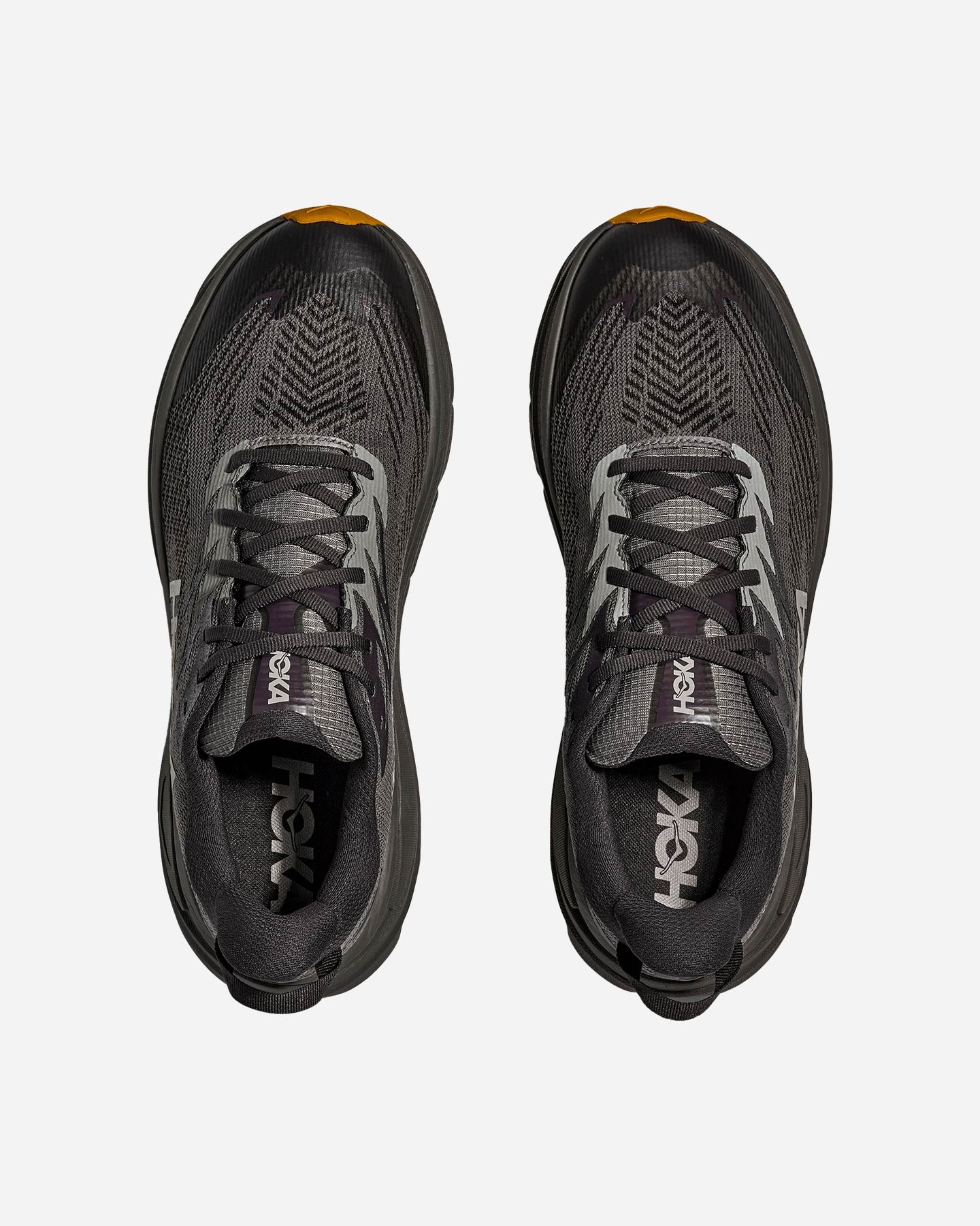 Hoka Challenger 8 GTX Mens | Asphalt Grey / Varsity Yellow - Grey / 12 / Standard - image 4