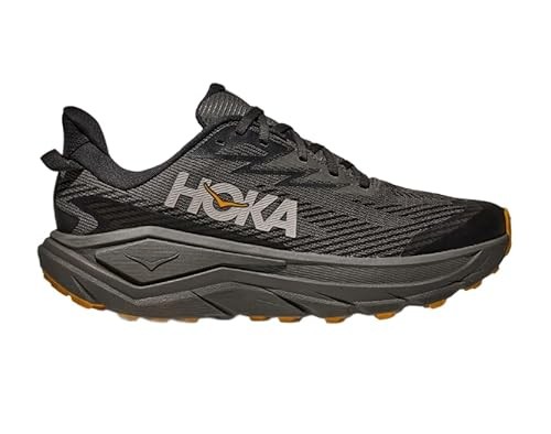 Hoka Challenger 8 GTX Mens | Asphalt Grey / Varsity Yellow - Grey / 7.5 / Standard - image 2