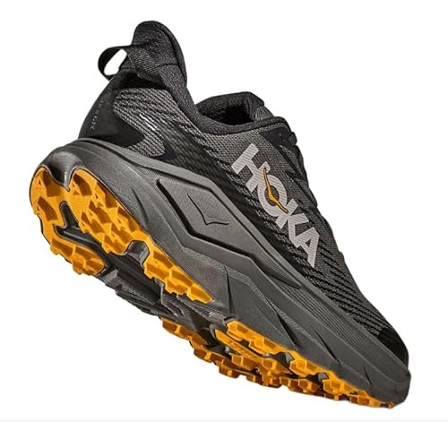 Hoka Challenger 8 GTX Mens | Asphalt Grey / Varsity Yellow - Grey / 7.5 / Standard - image 3