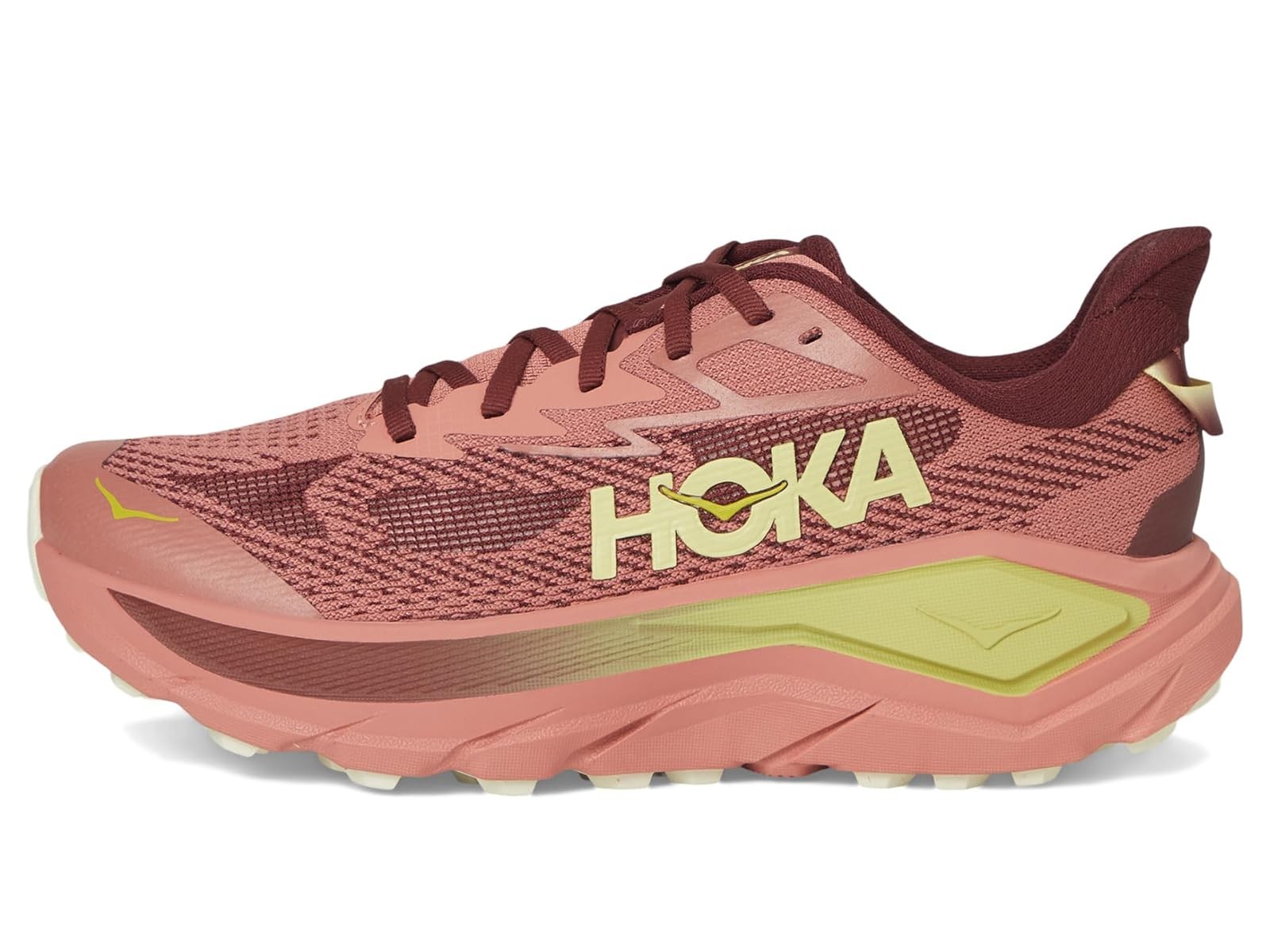 Hoka Challenger 8 Womens | Blush / Dark Cedar - Pink / Standard / 8.5 - image 4