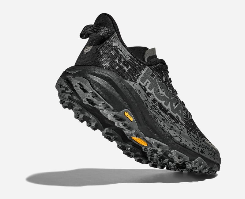 Hoka Speedgoat 6 GTX Womens | Black / Outer Orbit - Black / Standard / 10.5 - image 3