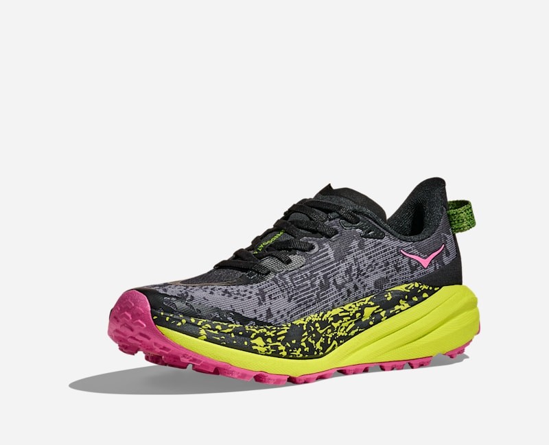 Hoka Speedgoat 6 Womens | Black / Neon Hoka Citrus - Black / 8 / Standard - image 3