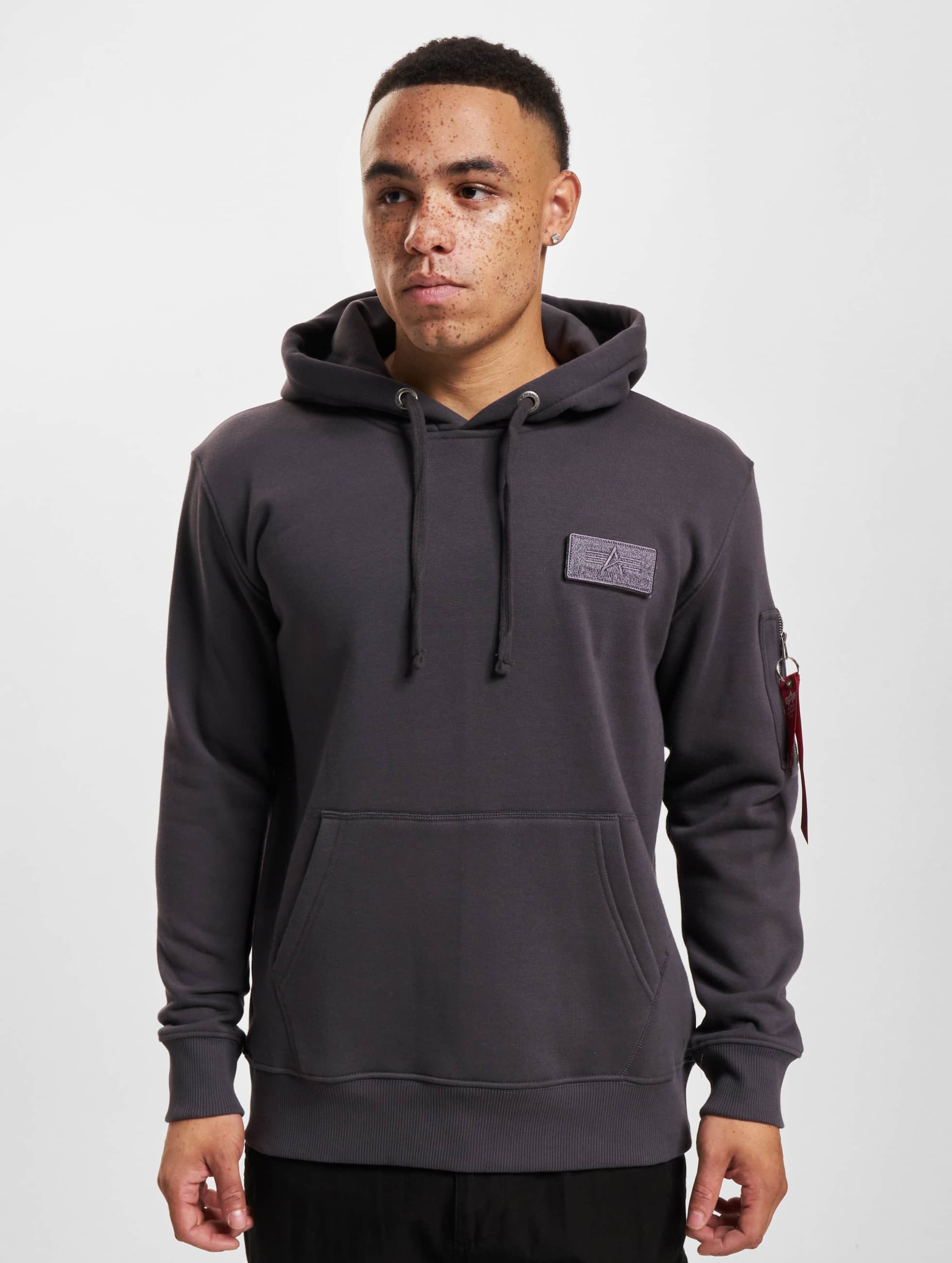 Hooded sweatshirt Alpha Industries Stripe - image 4