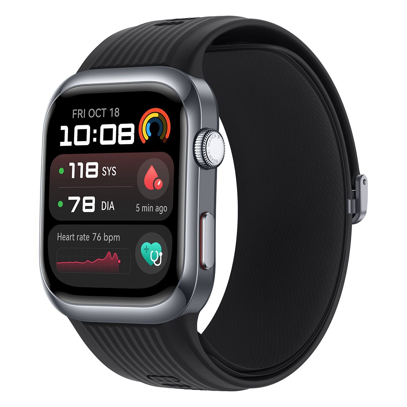 Huawei Watch D2 4.62 cm (1.82") AMOLED 38 mm Digital 480 x 408 pixels Touchscreen Aluminium - image 2