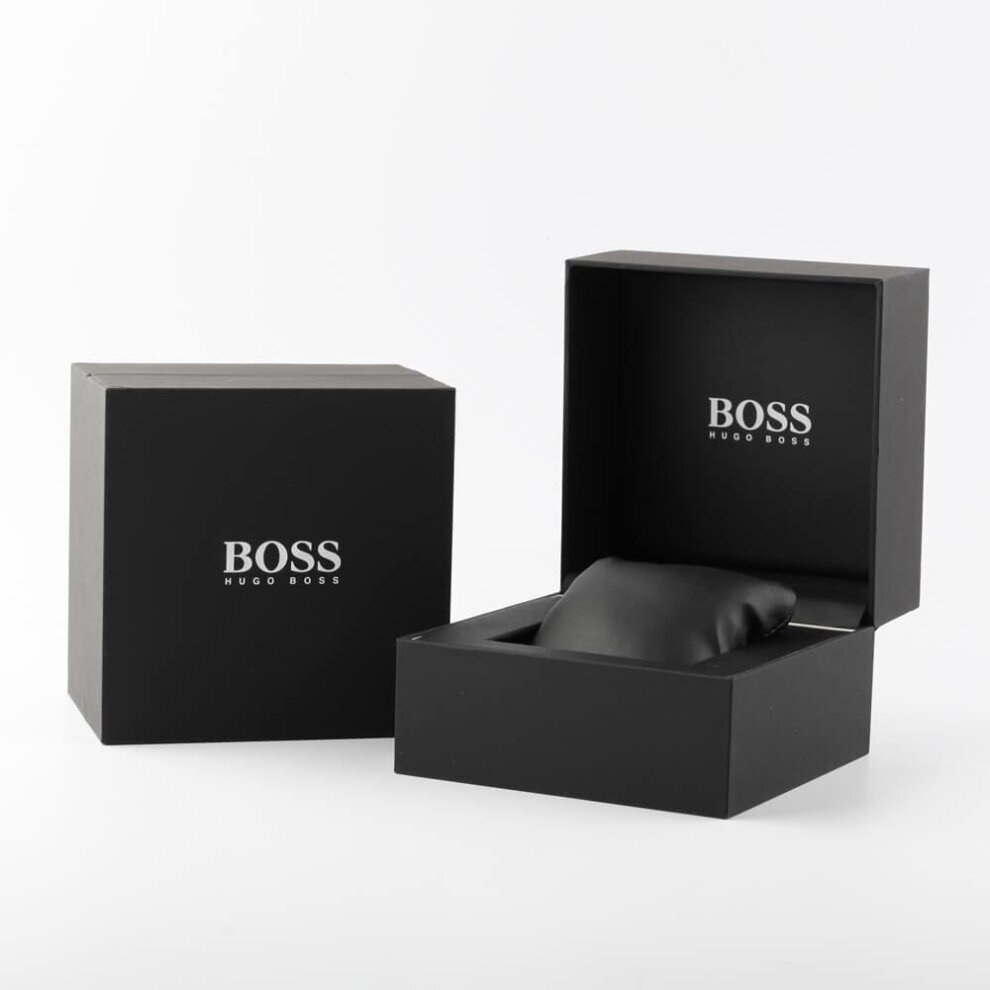 Hugo Boss Champion 1513878 Men's Chronograph Watch – 44mm Green Dial Two-Tone Bracelet - image 4