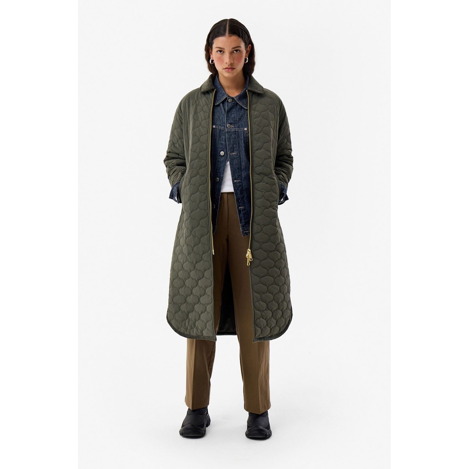 Hunter Fionn Long Women's Dark Olive - image 2