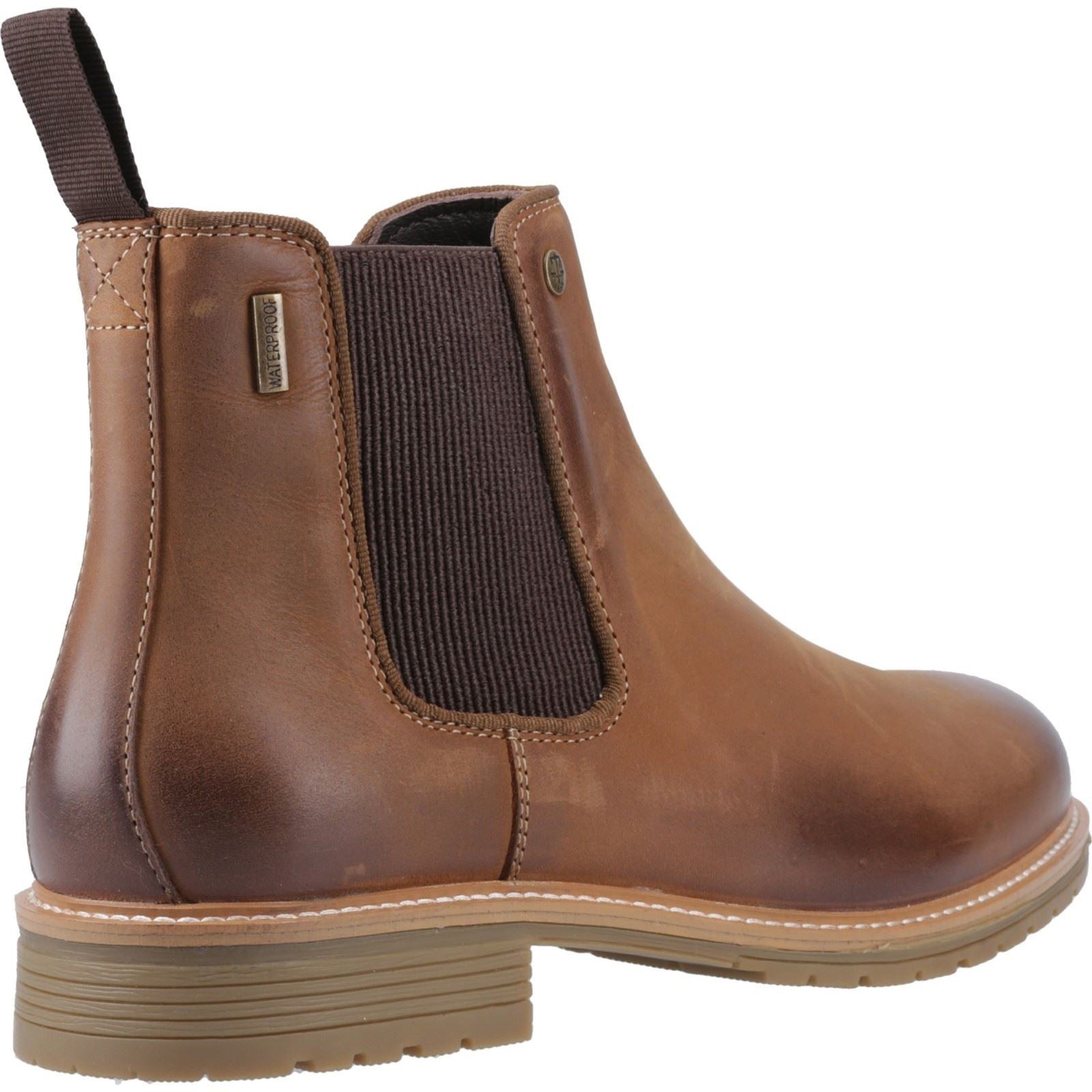 Hunter Jura Leather Men's Dark Tan Boots - image 2