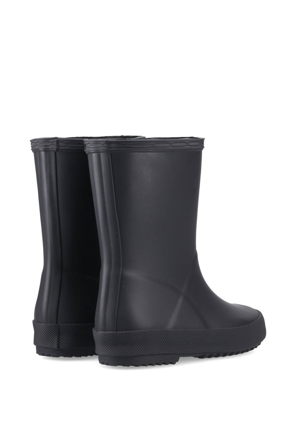 Hunter Kids First Matte Wellington Boot in Black | Size: Infant 12 - image 2