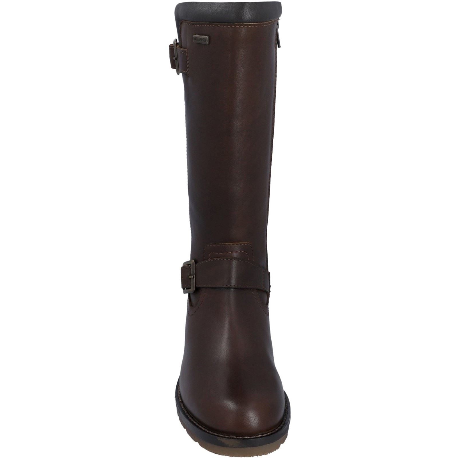 Hunter Skye Tall Boot Leather Women's Brown Boots - image 3
