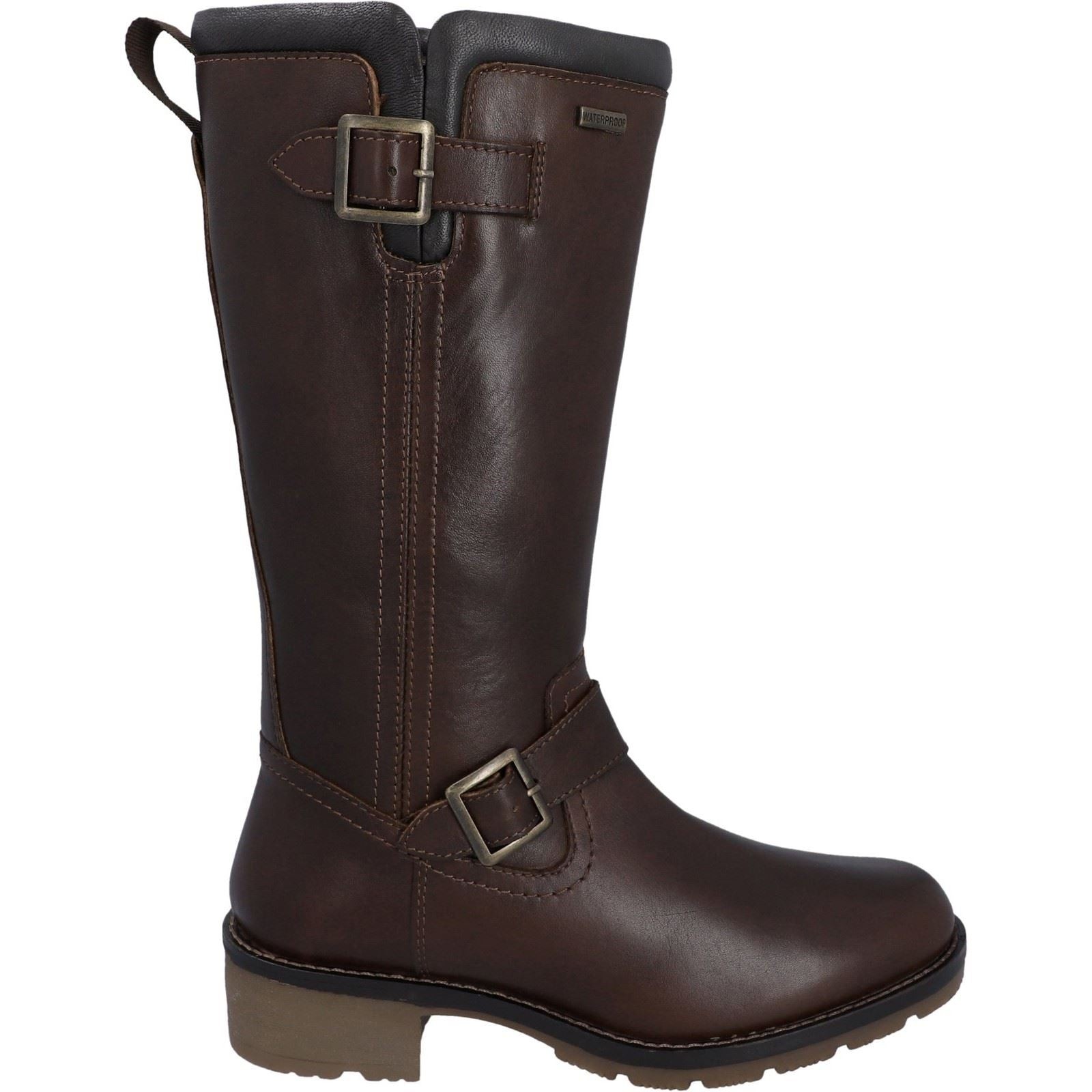 Hunter Skye Tall Boot Leather Women's Brown Boots - image 5