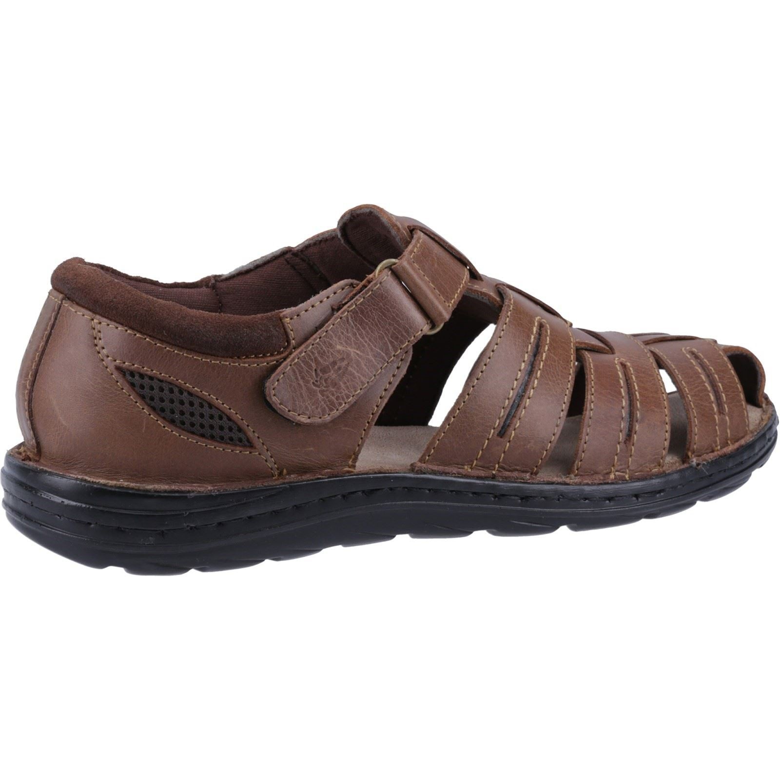 Hush Puppies Albert Leather Men's Tan Sandals - image 2