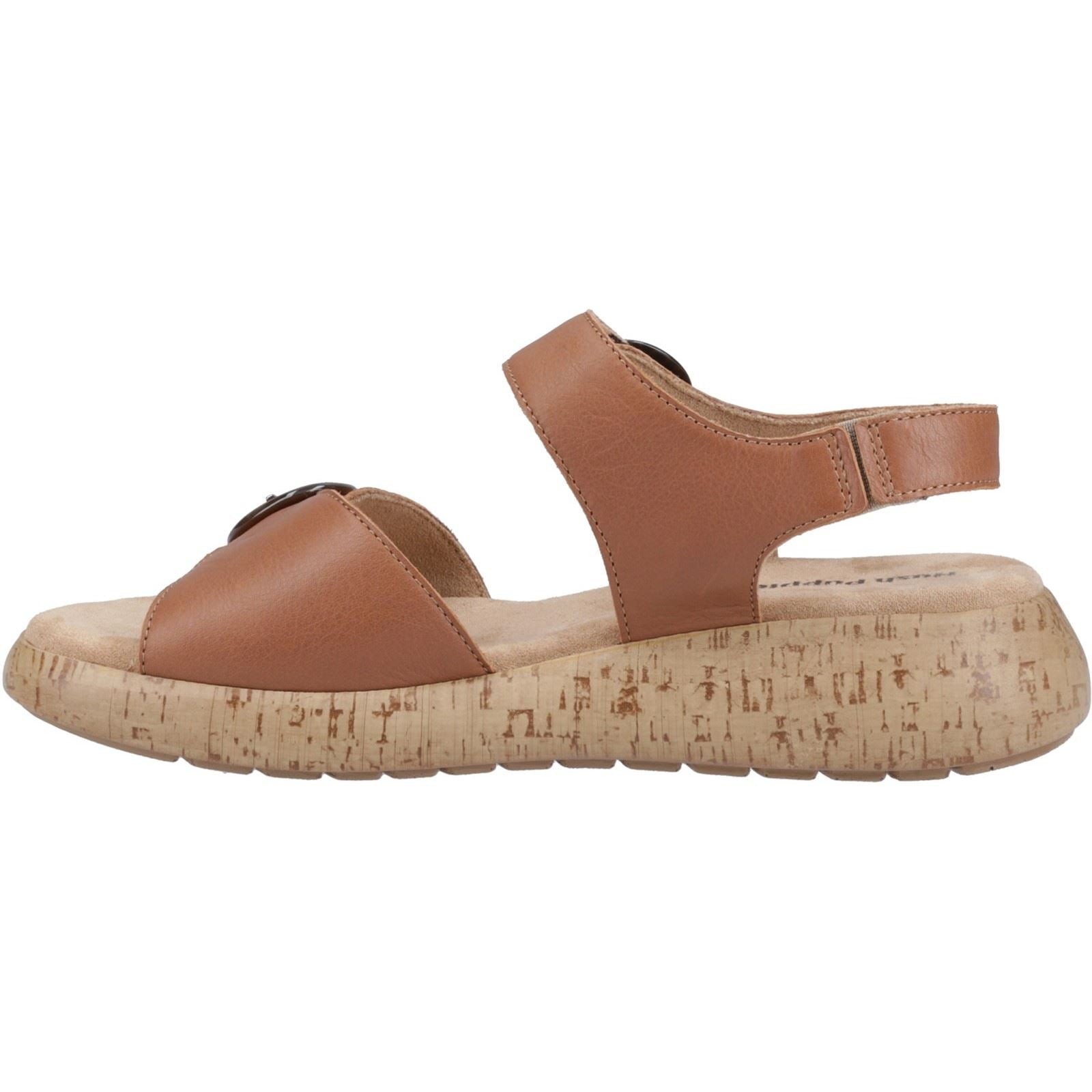 Hush Puppies Alison Leather Women's Tan Sandals - image 4
