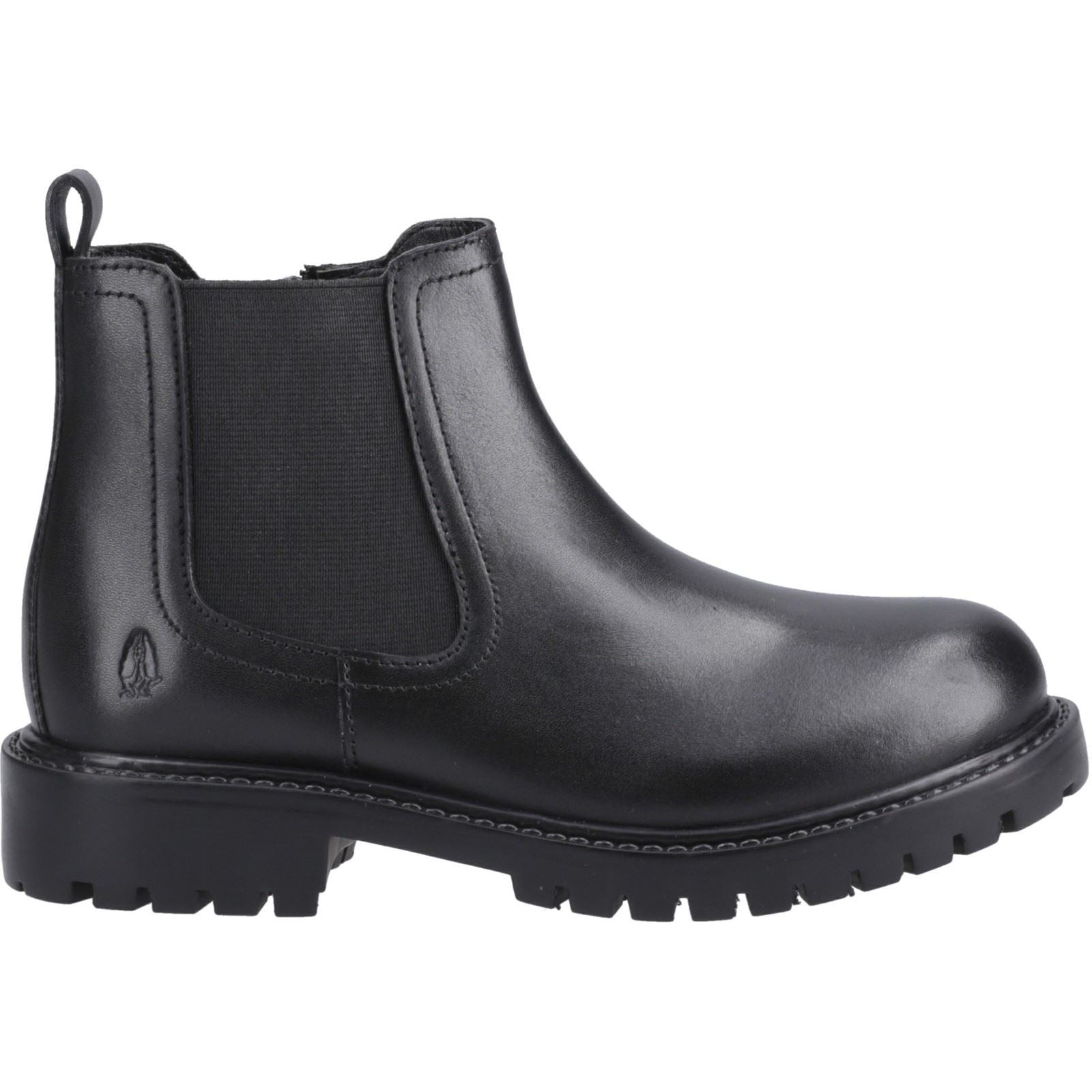 Hush Puppies Ariella Chelsea Leather Black Boots - image 5