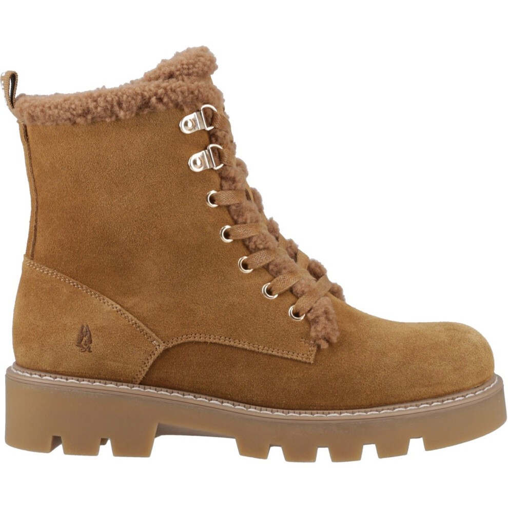 Hush Puppies Aurelia Suede Women's Tan Winter Ankle Boots - image 4