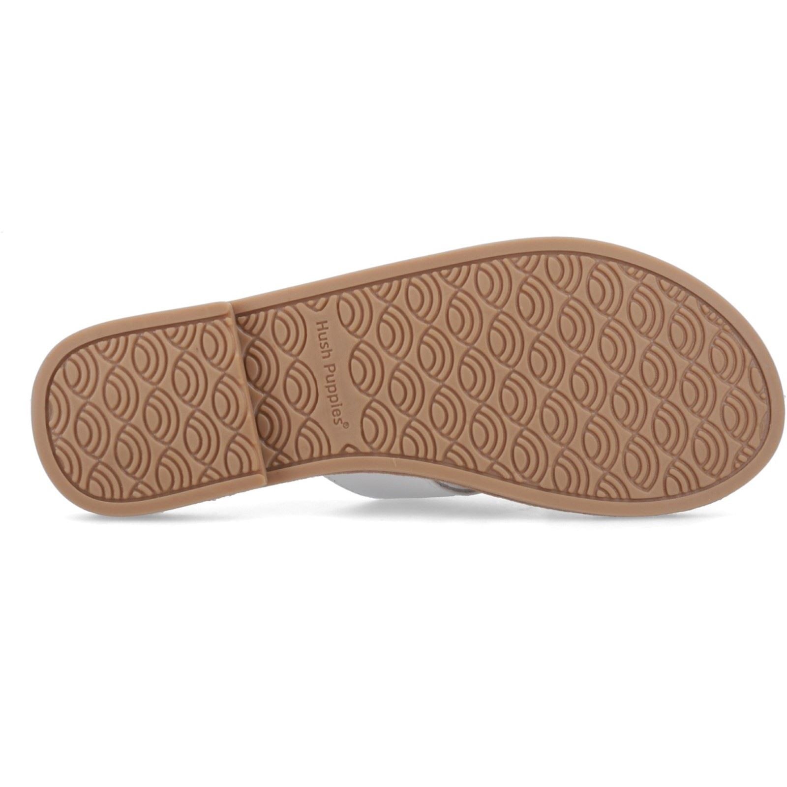 Hush Puppies Azalea Mule Leather Women's White Sandals - image 3