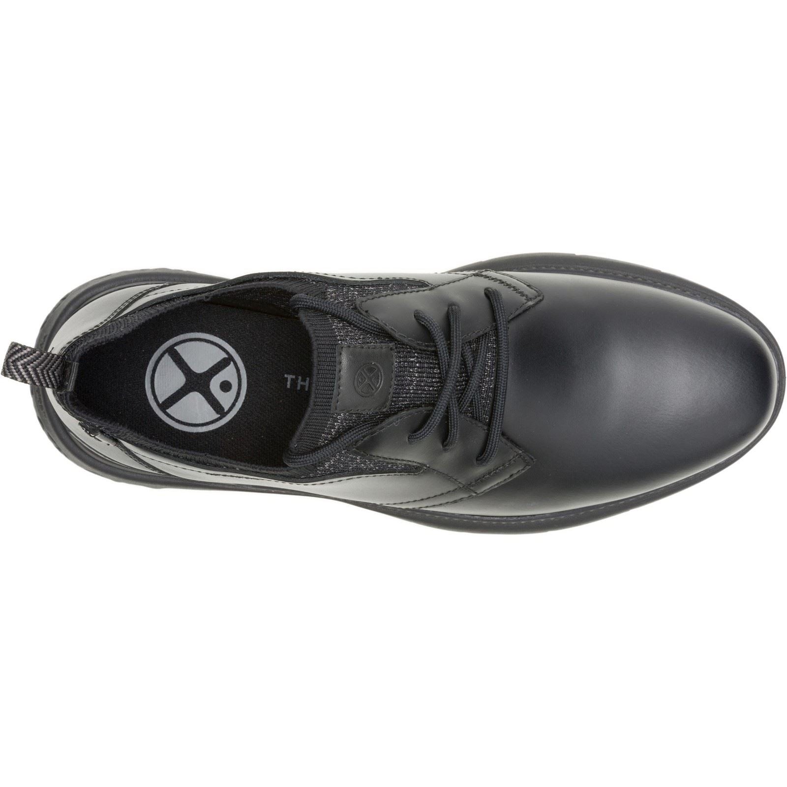 Hush Puppies Excel Leather Men's Black/Black Lace-Up Shoes - image 4