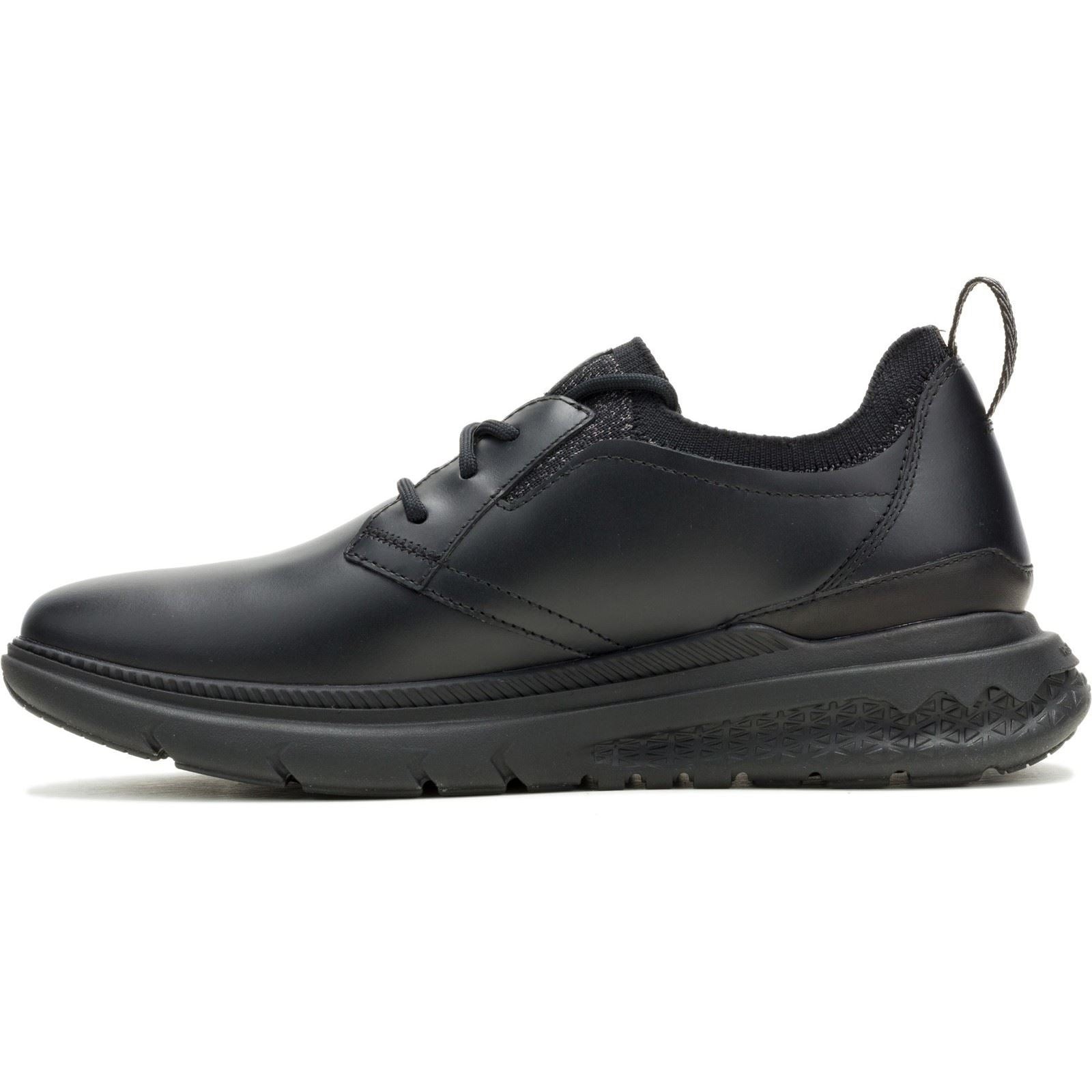 Hush Puppies Excel Leather Men's Black/Black Lace-Up Shoes - image 5