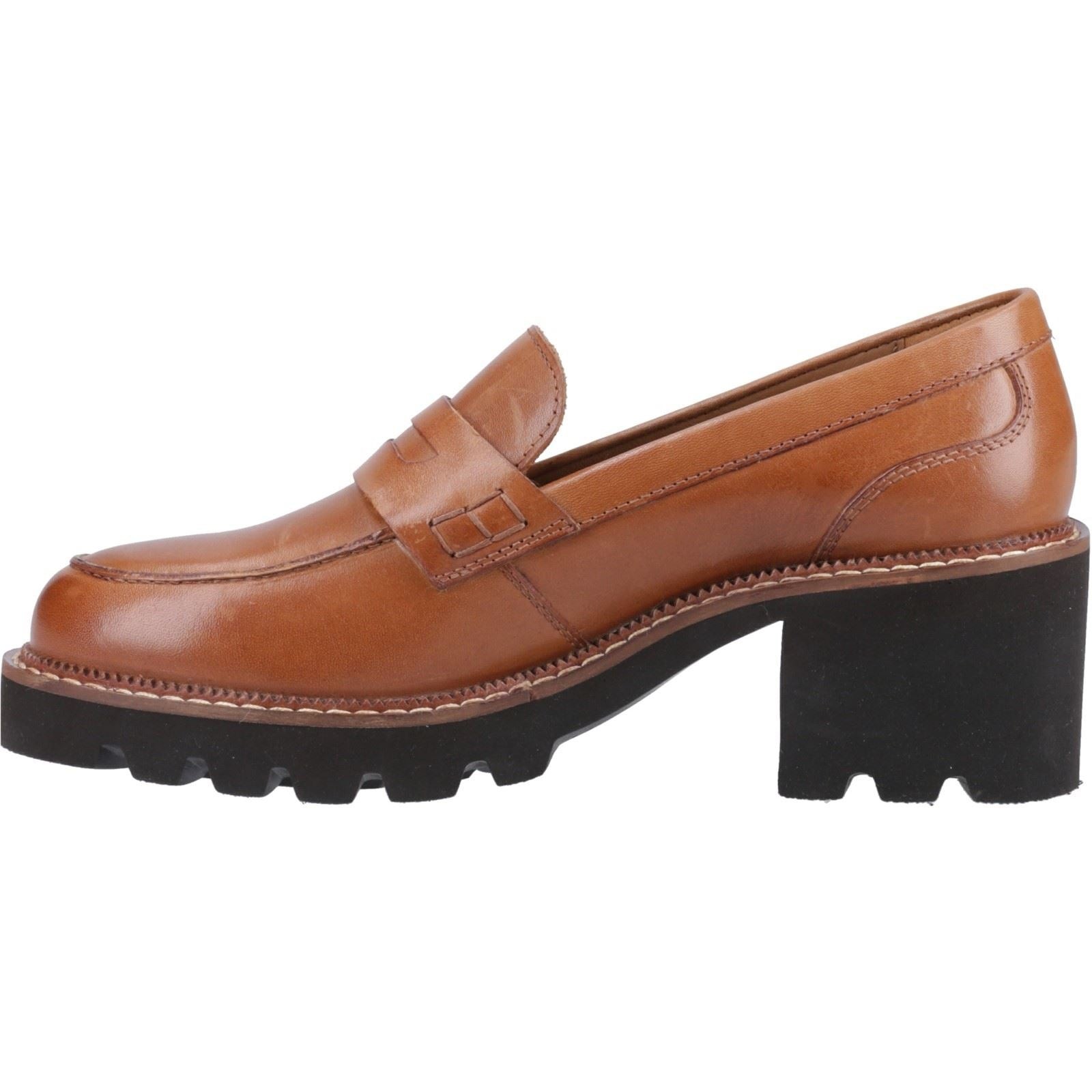 Hush Puppies Giavanna Leather Women's Tan Loafers - image 4