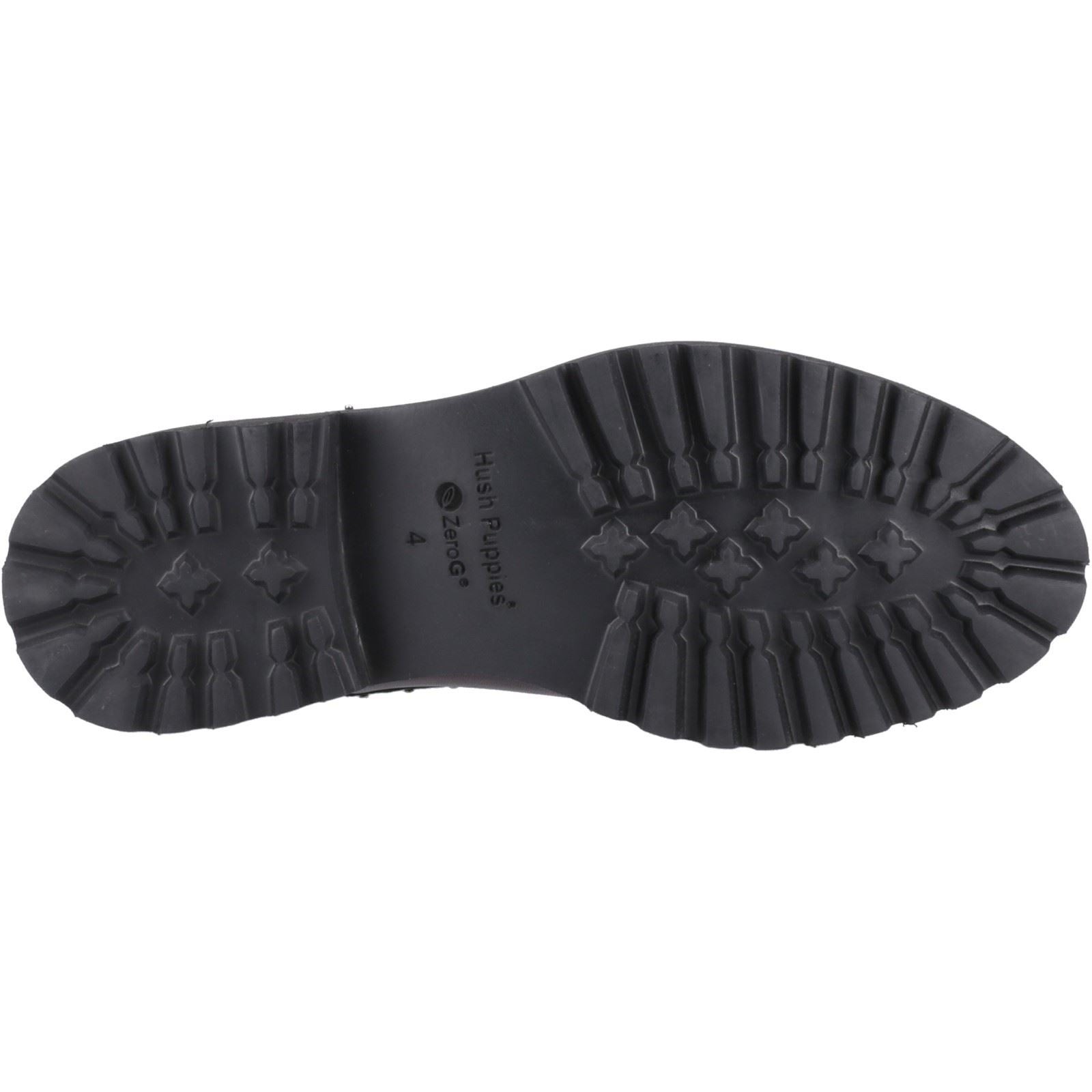 Hush Puppies Gwyneth Leather Women's Plum Flat Chelsea Boots - image 3