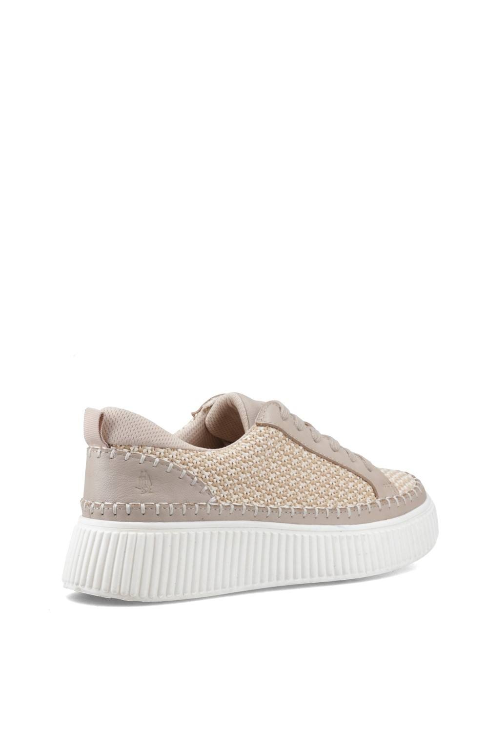 Hush Puppies Haisley Woven Textile Women's Taupe Standard Trainers - image 2