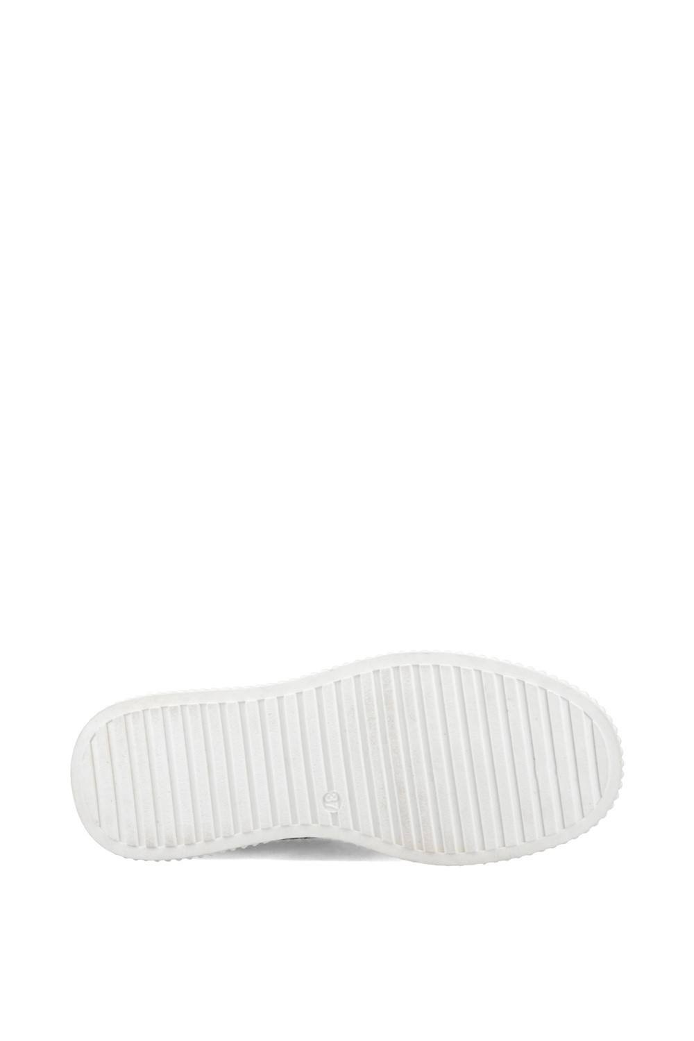 Hush Puppies Haisley Woven Textile Women's Taupe Standard Trainers - image 3