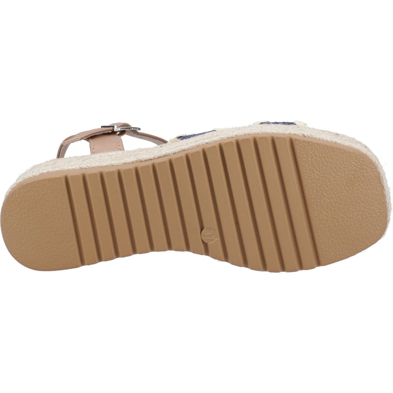 Hush Puppies Jemma Espadrille Polyurethane Women's Navy Sandals - image 3
