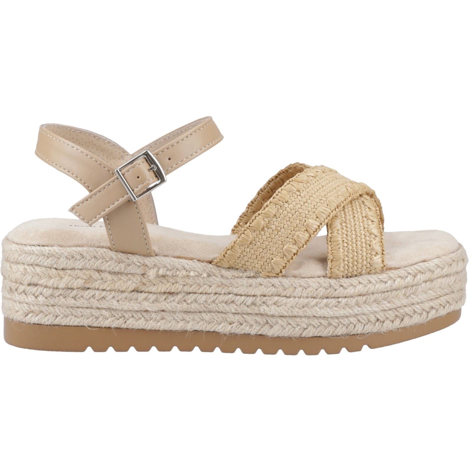 Hush Puppies Jemma Espadrille Polyurethane Women's Tan Sandals - image 5
