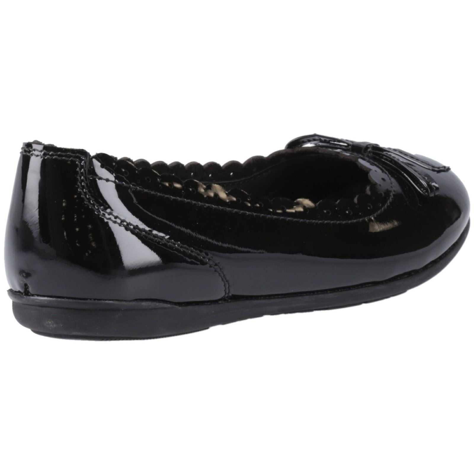 Hush Puppies Lillie Ballerina Patent Leather Junior Black Ballet Flats - image 2