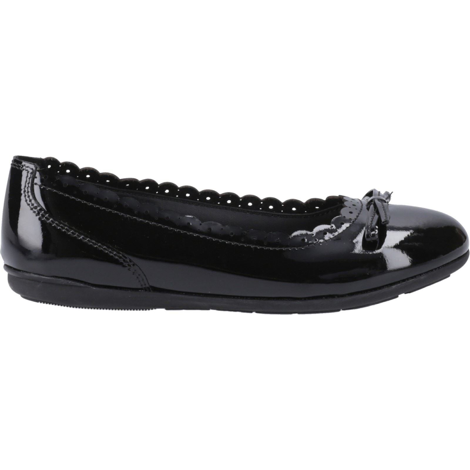 Hush Puppies Lillie Ballerina Patent Leather Junior Black Ballet Flats - image 5
