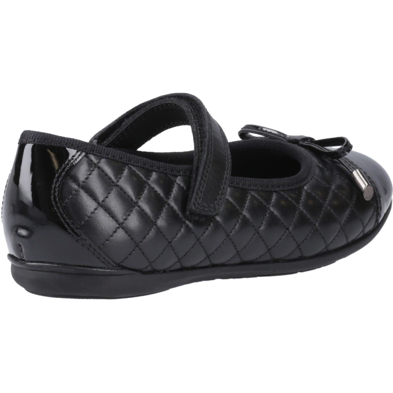 Hush Puppies Lottie Leather Youth Black Ballet Flats - image 2