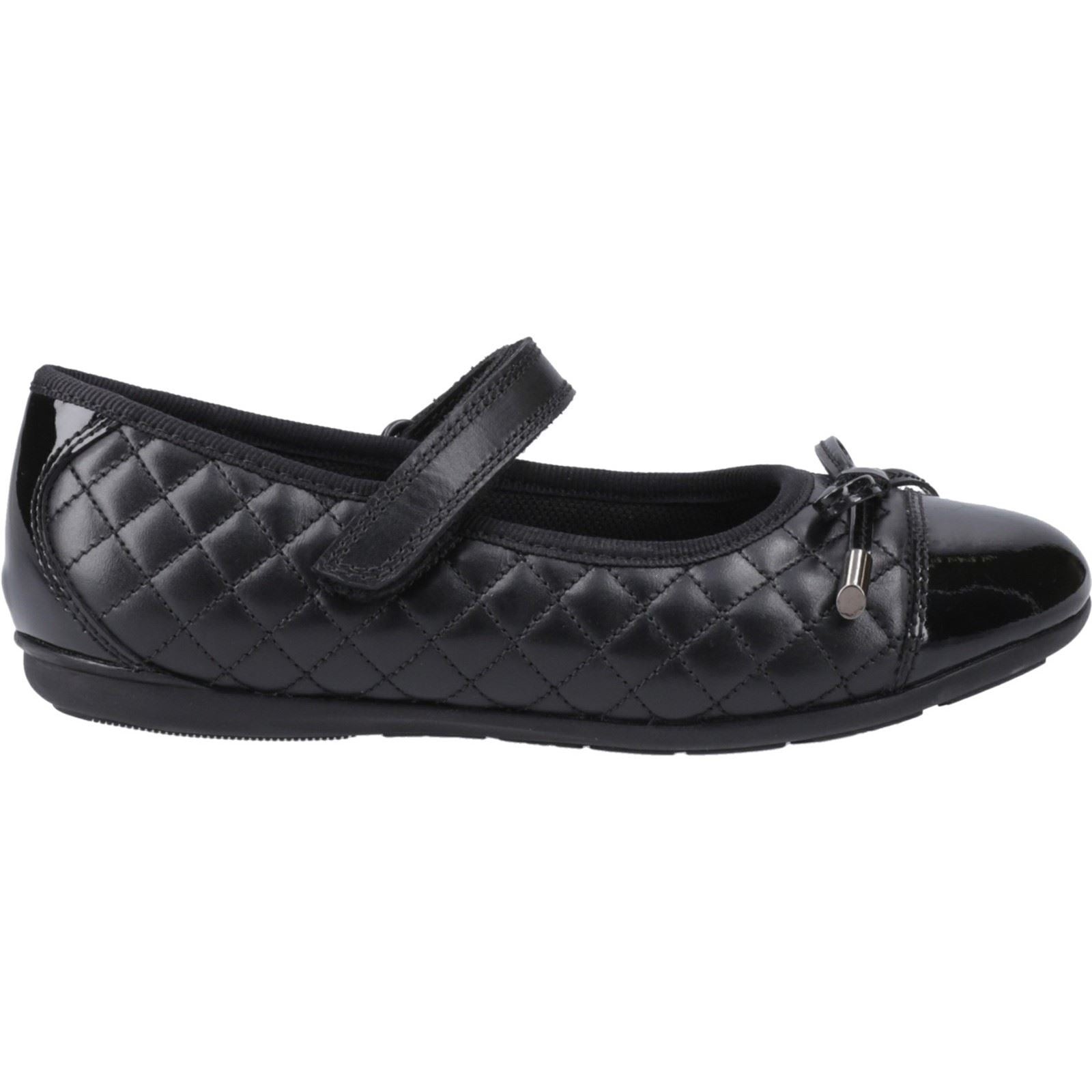Hush Puppies Lottie Leather Youth Black Ballet Flats - image 5