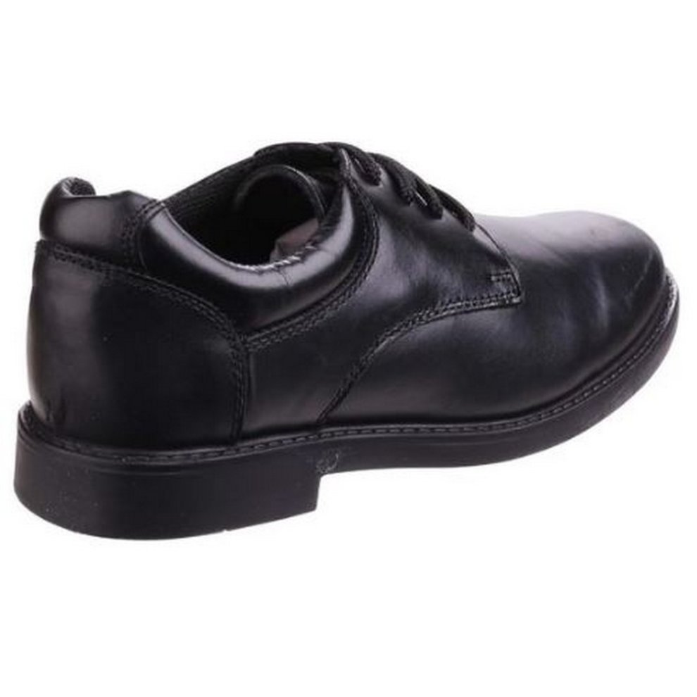 Hush Puppies Tim Youth Boys Black Leather Shoes - image 2