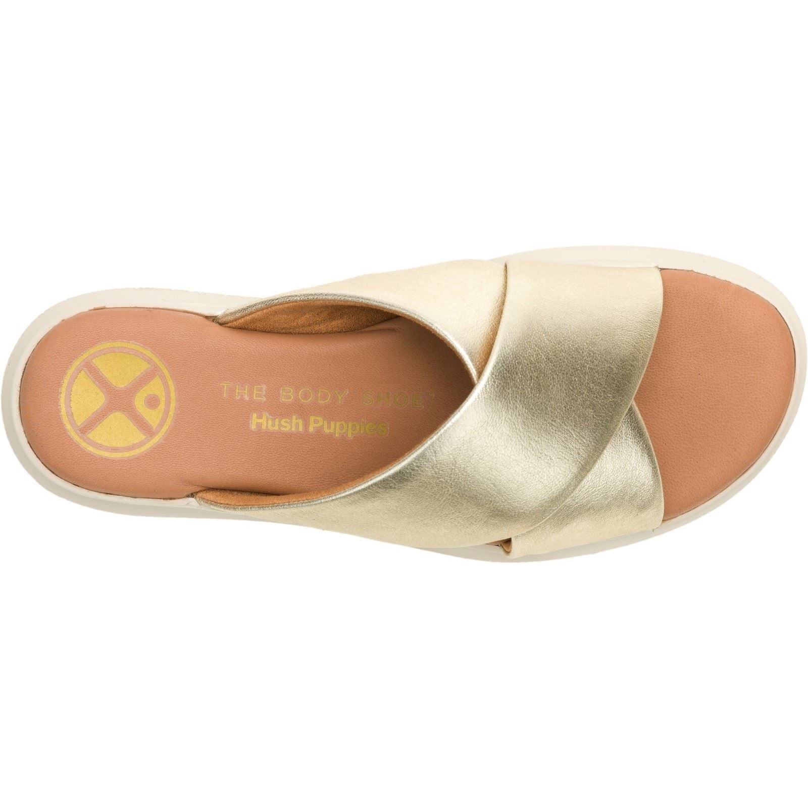 Hush Puppies Uplift Leather Women's Champagne Sandals - image 4