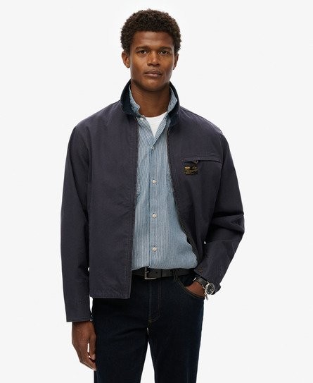 Superdry Superdry Men's Cord Collar Barn Jacket Navy