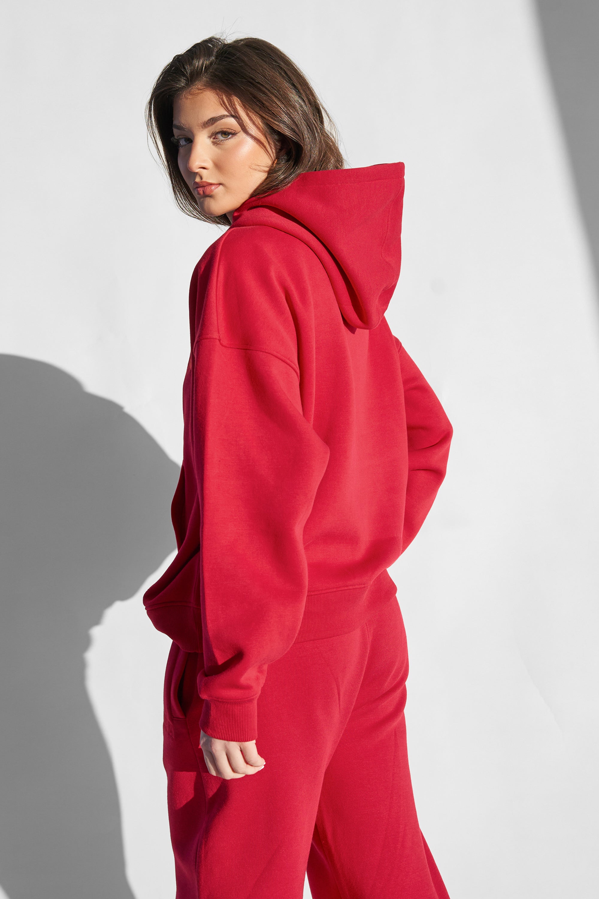 Kaiia Studio Oversized Hoodie Red - image 2